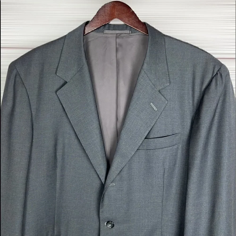 YING & TAI & ERMENEGILDO ZEGNA Wool Suit Jacket Suit Coat